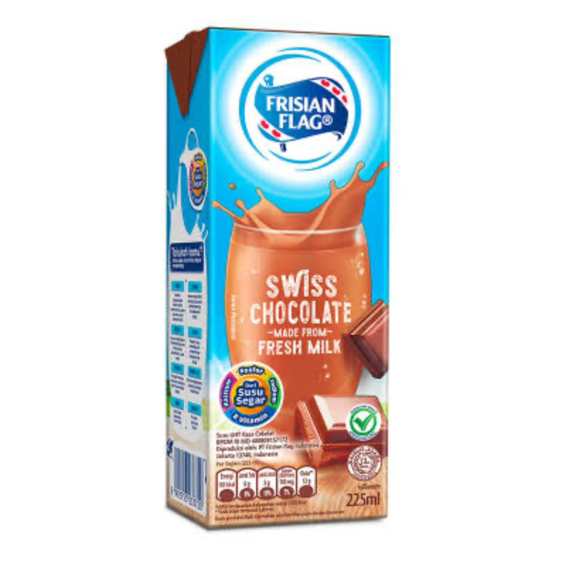 

FRISIAN FLAG SUSU UHT SWISS CHOCOLATE 225 ML