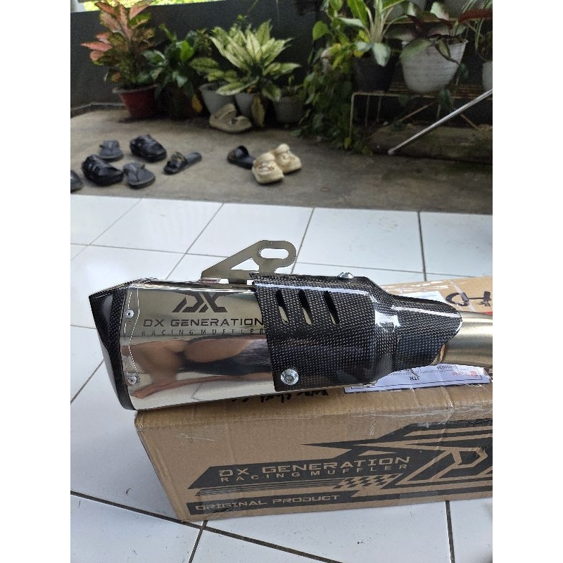 Knalpot DX Generation RvR Short Nmax New/ Neo/ Nmax Turbo