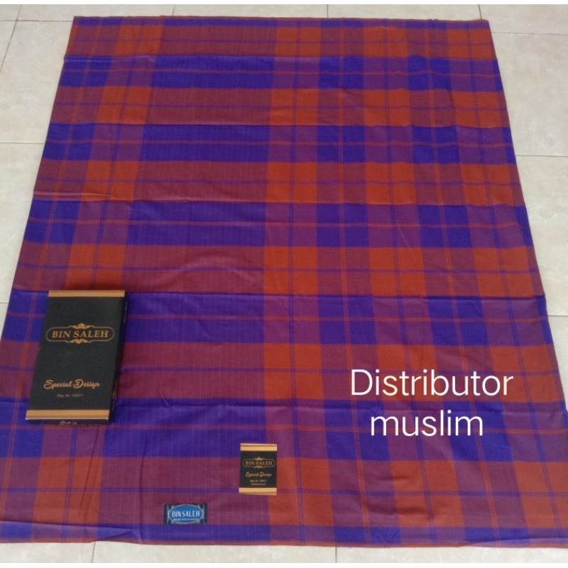 (grosir) sarung motif BHS KDT terbaru merk bin Saleh KDT sandur jadul sarung dua teropong