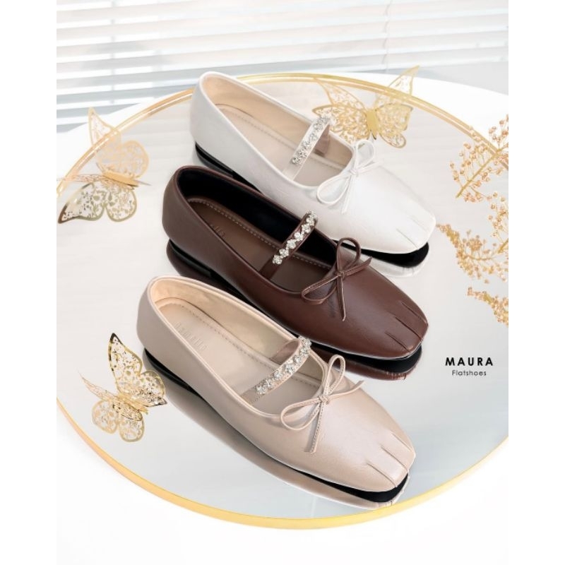 Damelia MELSTORE.JKT Maura Flatshoes Wanita Sepatu Flat Wanita