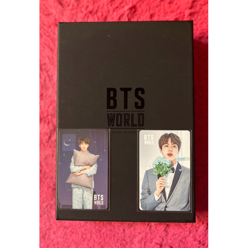 BTS WORLD UNSEALED ALBUM Jin Seokjin Jungkook Photocard PC