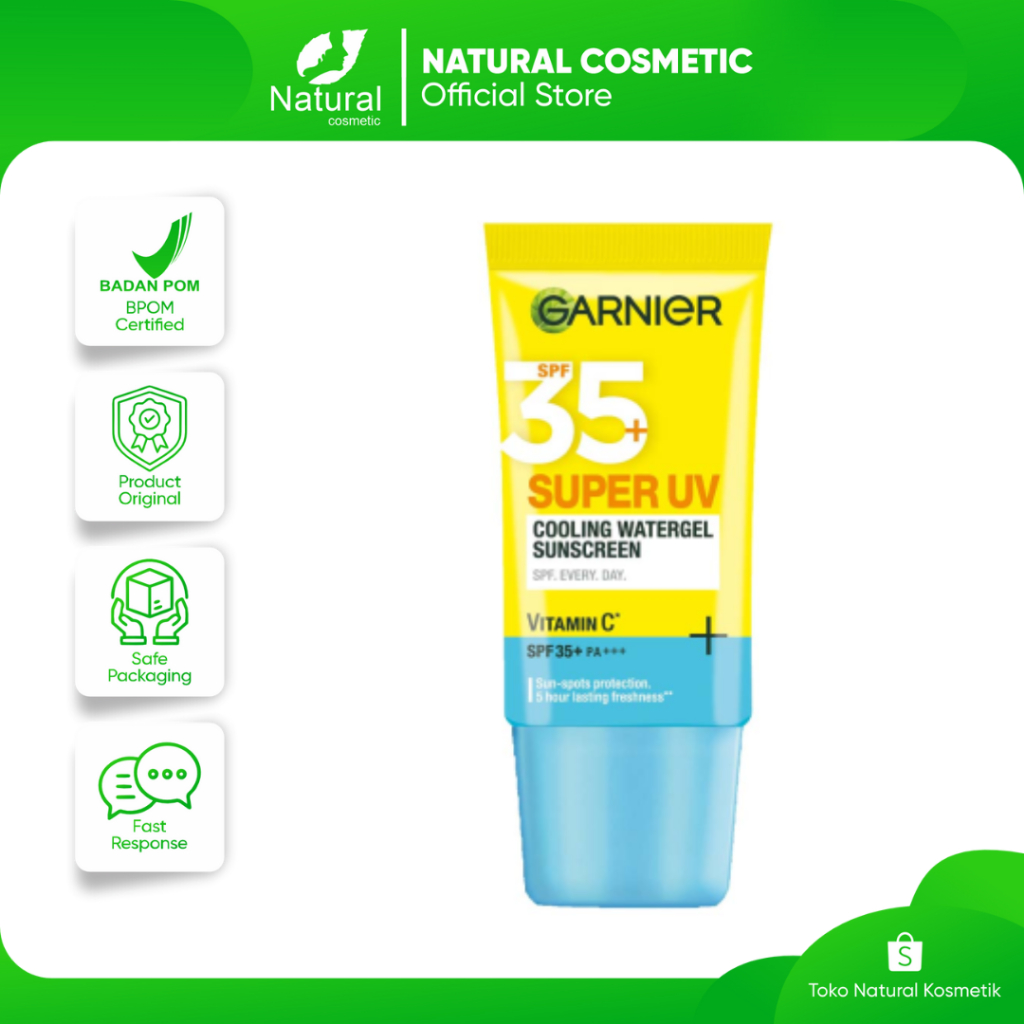 Garnier Super UV Cooling Watergel Sunscreen Wajah SPF 35 PA +++