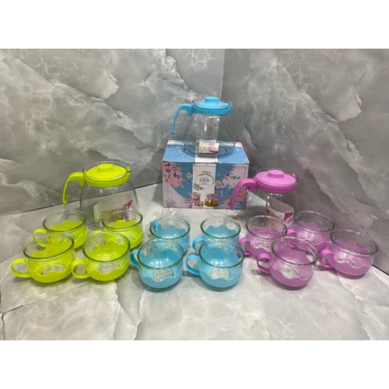 TEAPOT WARNA TEKO KACA