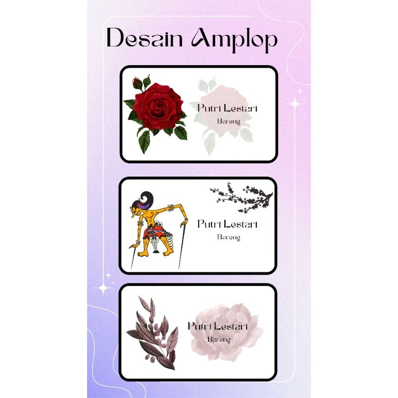 

Amplop Kondangan isi 50 lembar