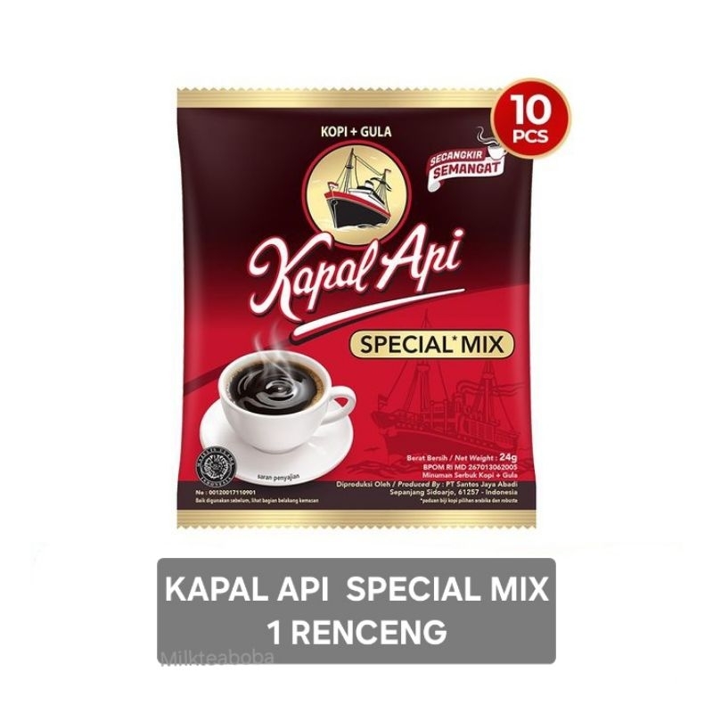 

Kopi Kapal Api Special Mix 1 Renceng