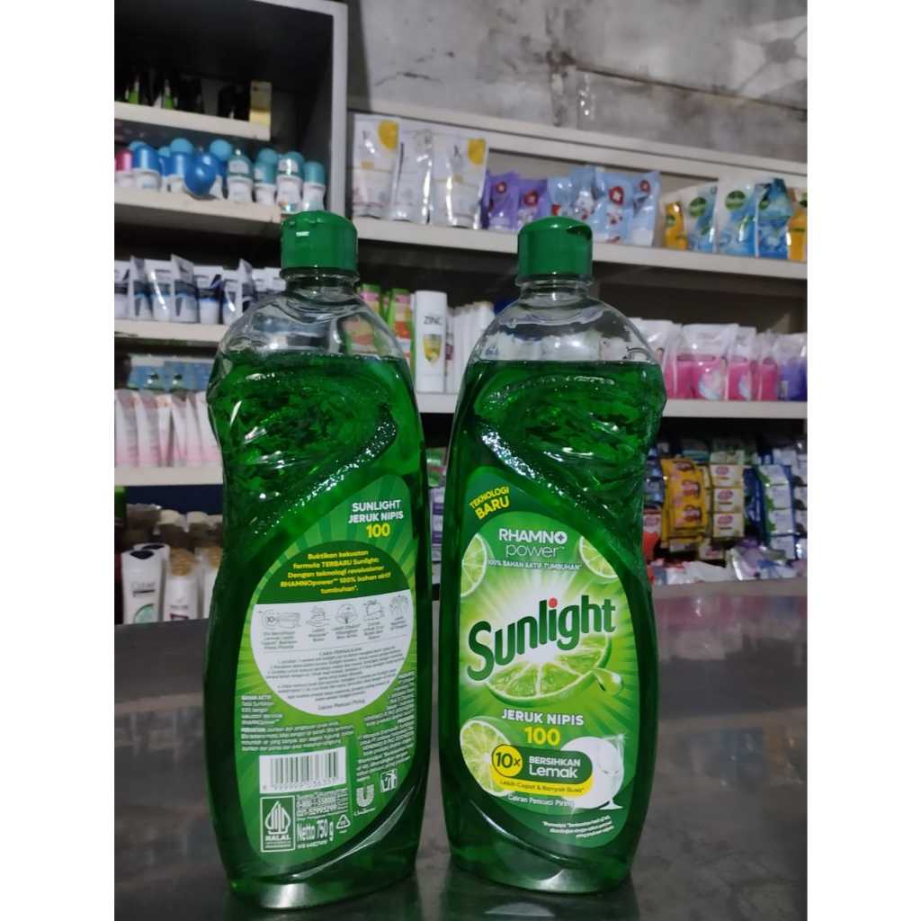 SUNLIGHT JERUK NIPIS 750ML BOTOL