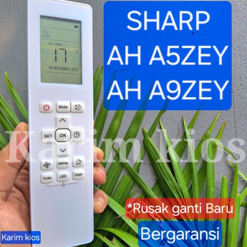 Remot Remote Ac Sharp AH A5ZEY AH A9ZEY Bergaransi Dan Berkualitas