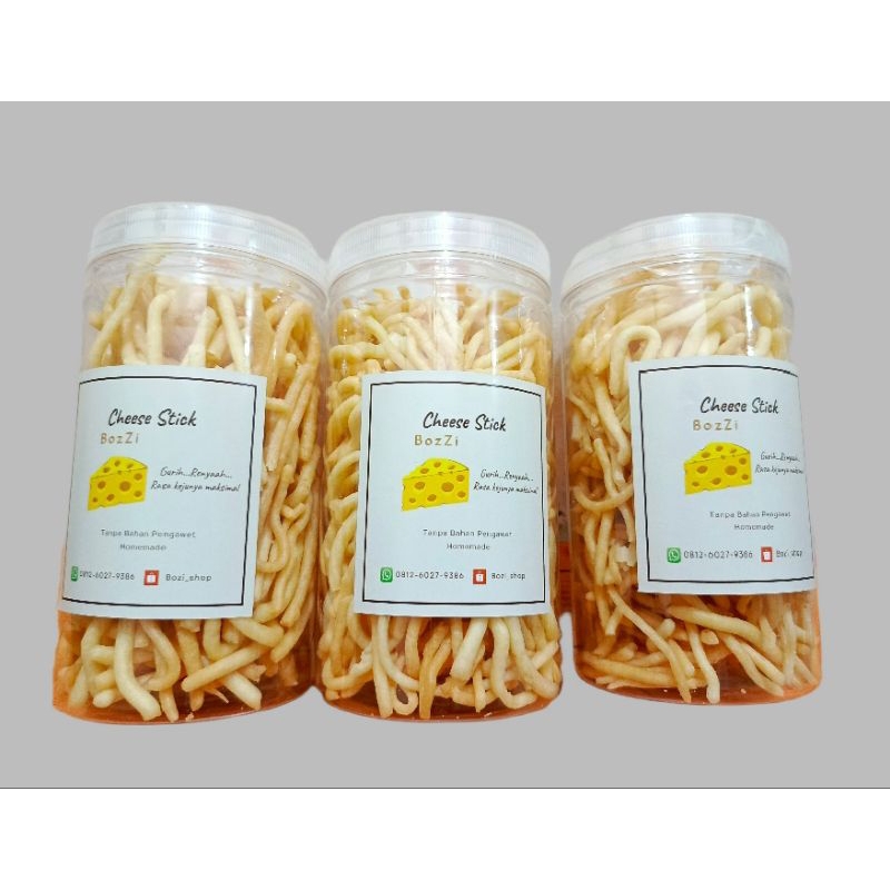 

Bozi Cheese Stick / Snack Cheese / Makanan Ringan 280g
