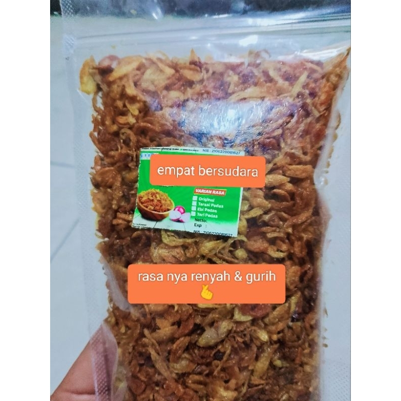 

bawang goreng gurih renyah