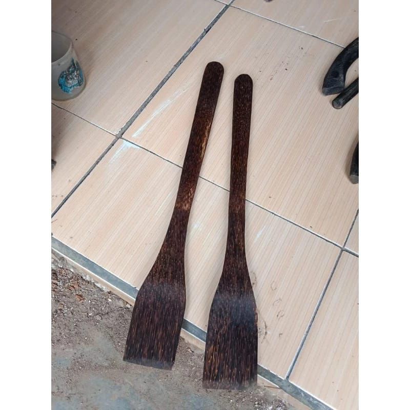 spatula kayu aren /sodet kayu aren panjanh 50cm