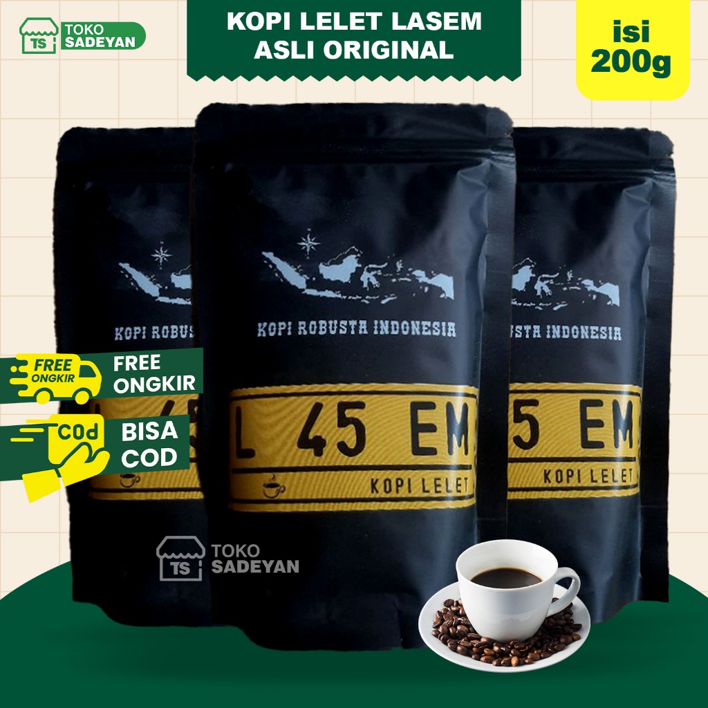 

Kopi Lelet Lasem Original 200 Gram Asli Lasem