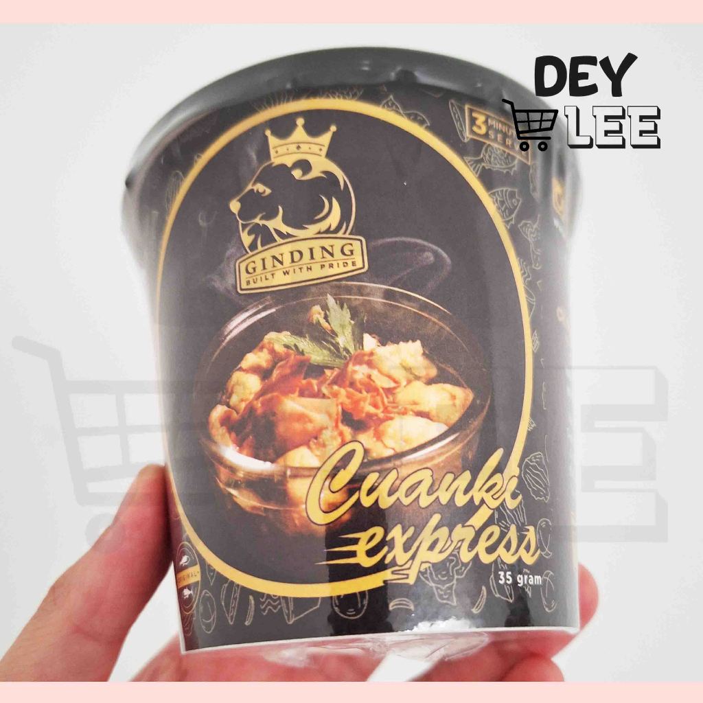 

GINDING Cuanki Express Original 35gr Kemasan Cup Instant Siap Makan Bandung