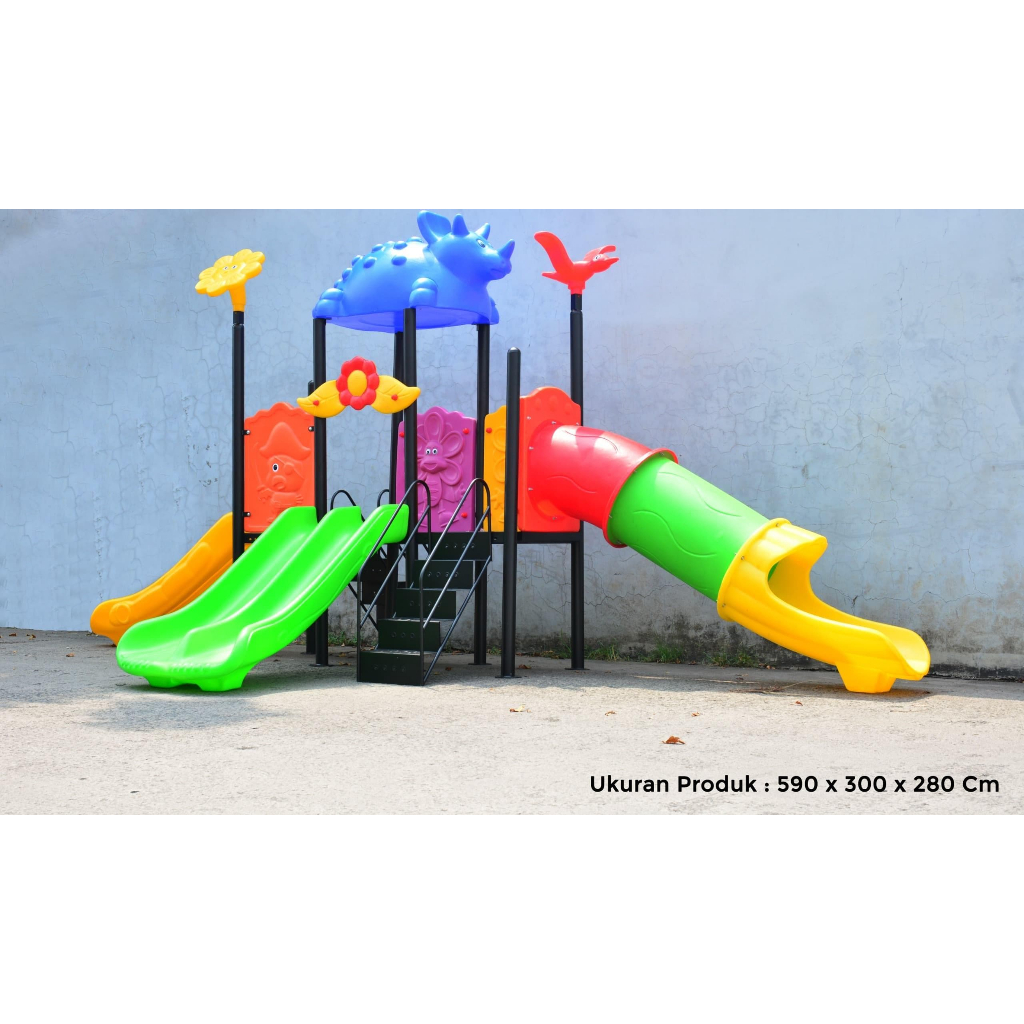 SUPER BESAR PLAYGROUND TAMAN BERMAIN ANAK BESI GALVANIS AYUNAN PEROSOTAN SLIDE SWING PAOAN SELUNCUR 