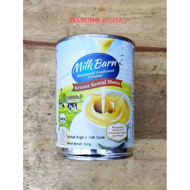 

Krimer Susu Kental Manis Milk Barn Kaleng 500 gr