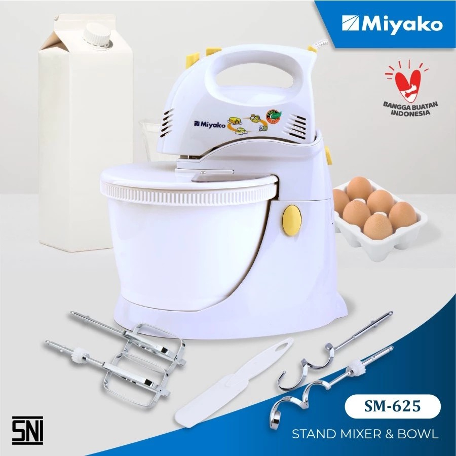 MIXER COM MIYAKO SM-625 stand mixer miyako mixer com miyako mixer adonan kue miyako mesin alat kue