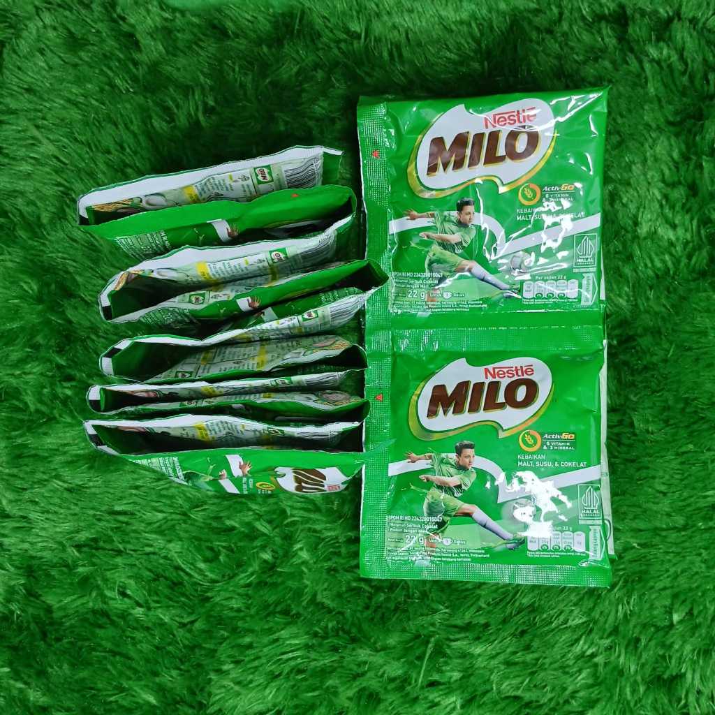 

MILO ACTIV-GO Susu Coklat Renceng 22g - 10pcs Sachet