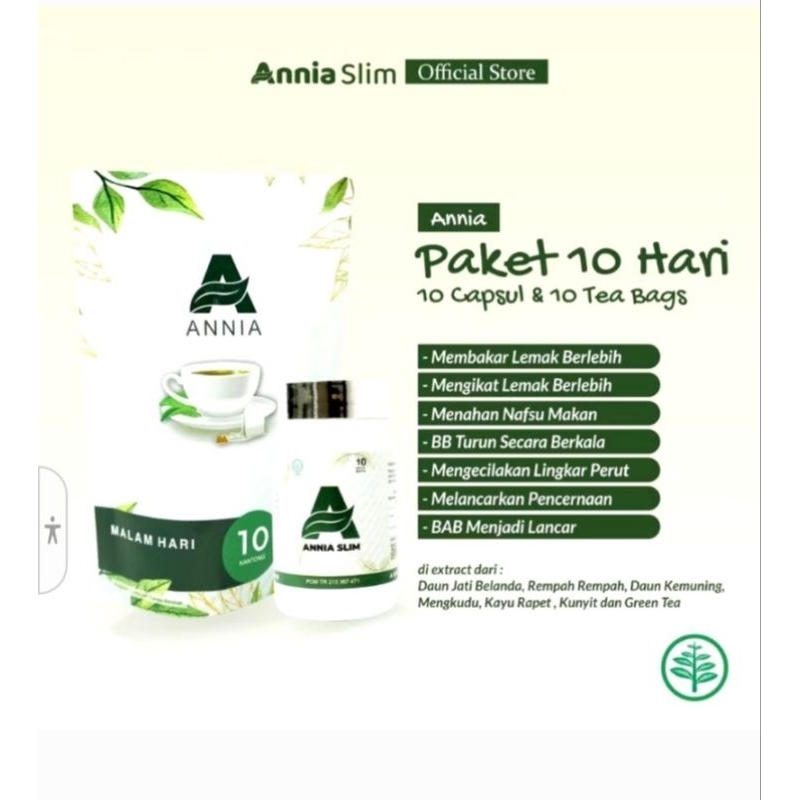 

Paket Pemula Annia Bundling 10 Hari (Senmax isi 10 + Prima isi 10) - Komposisi Kayu Rapat, Kemuning, Aloe Vera, dan Mengkudu - Minuman, Tea