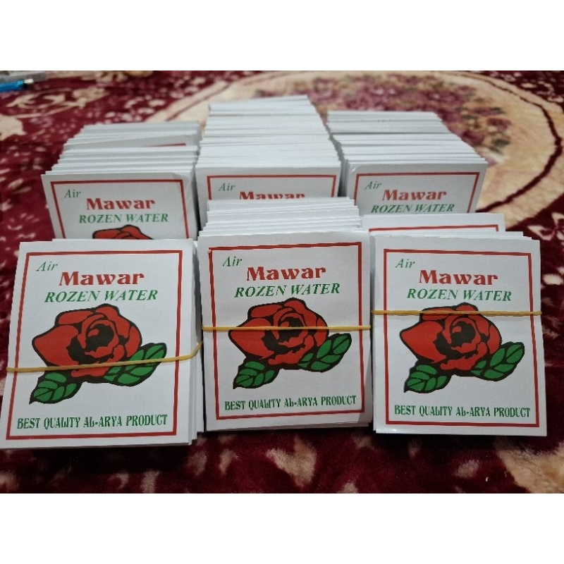 1500 lembar kertas air mawar Rozen water
