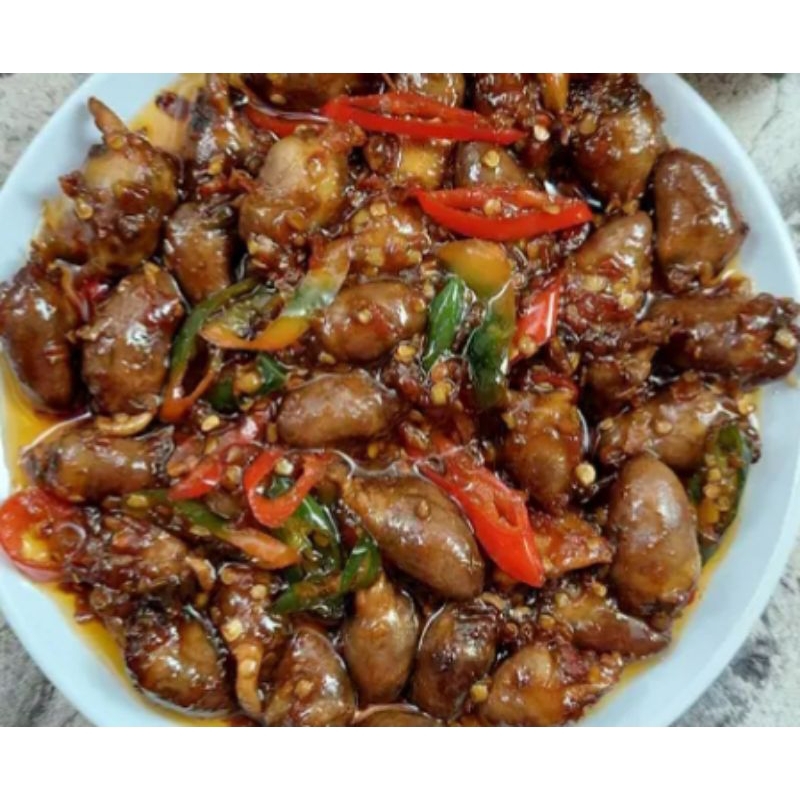 

jantung ayam pedas manis 200g