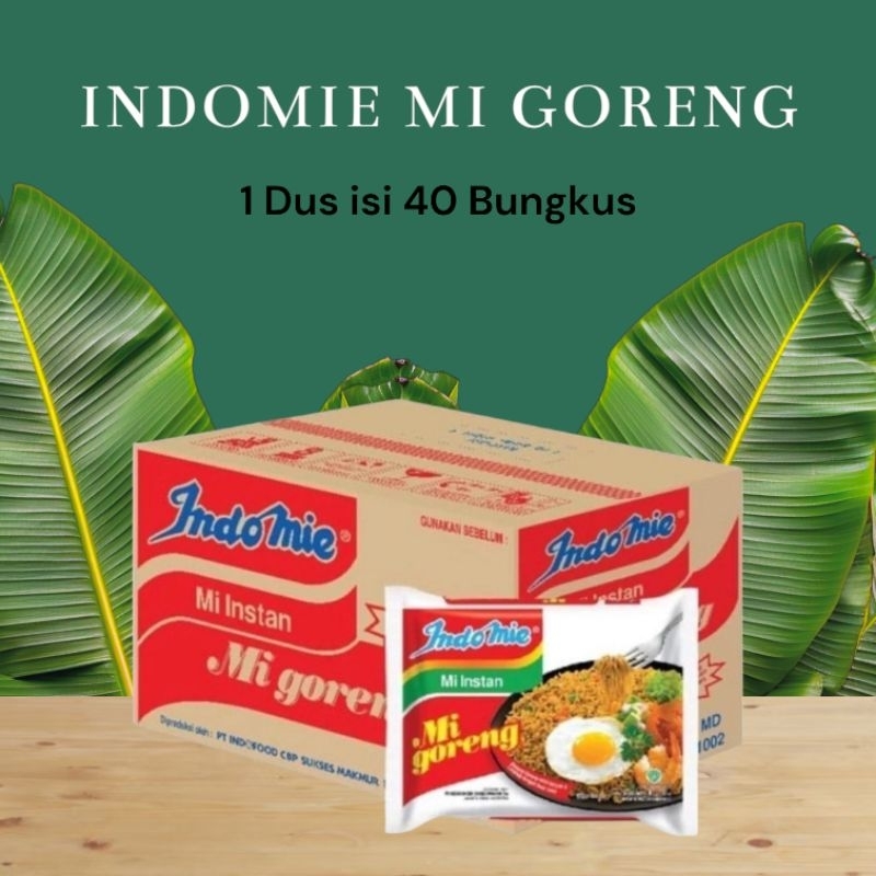 

Indomie 1 dus isi 40 bungkus