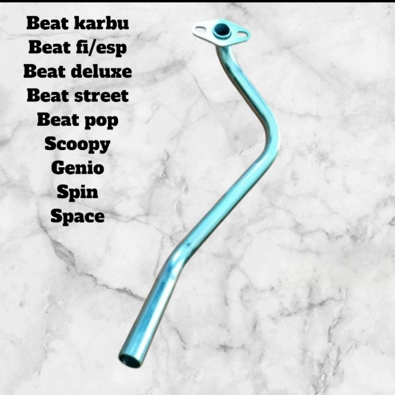 leheran knalpot standar ori spacy beat fi scopy fi bahan tebal