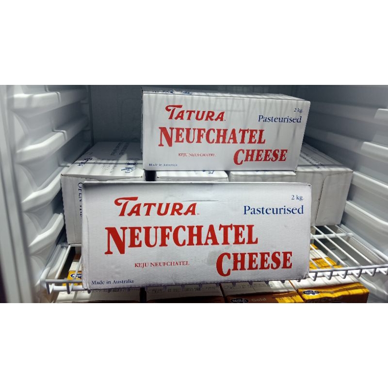 

Tatura Neufchatel Cream cheese 2kg Murah exp April 2026