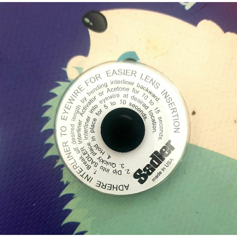 woser pengganjal lensa kacamata yang longgar pelapis lensa kacamata