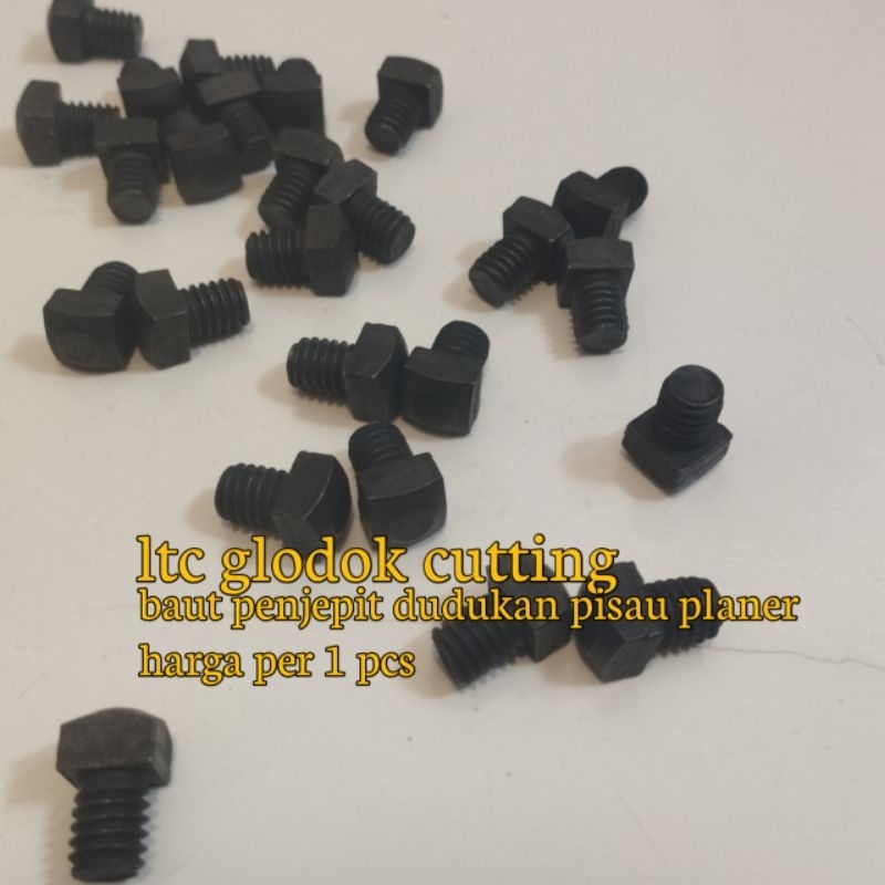 baut dudukan penjepit pisau planer 8x10 mm Baud penjepit pisau planer duduk