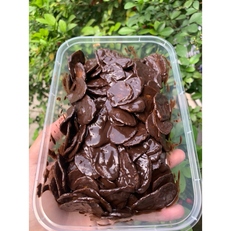 

KERIPIK PISANG COKLAT LUMER 160 GRAM/JAMINAN KRIUK