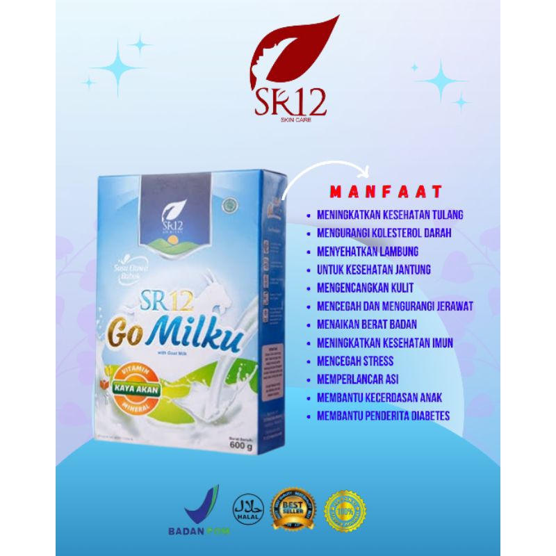 

SR12 GOMILKU ISI 200GR / 600GR