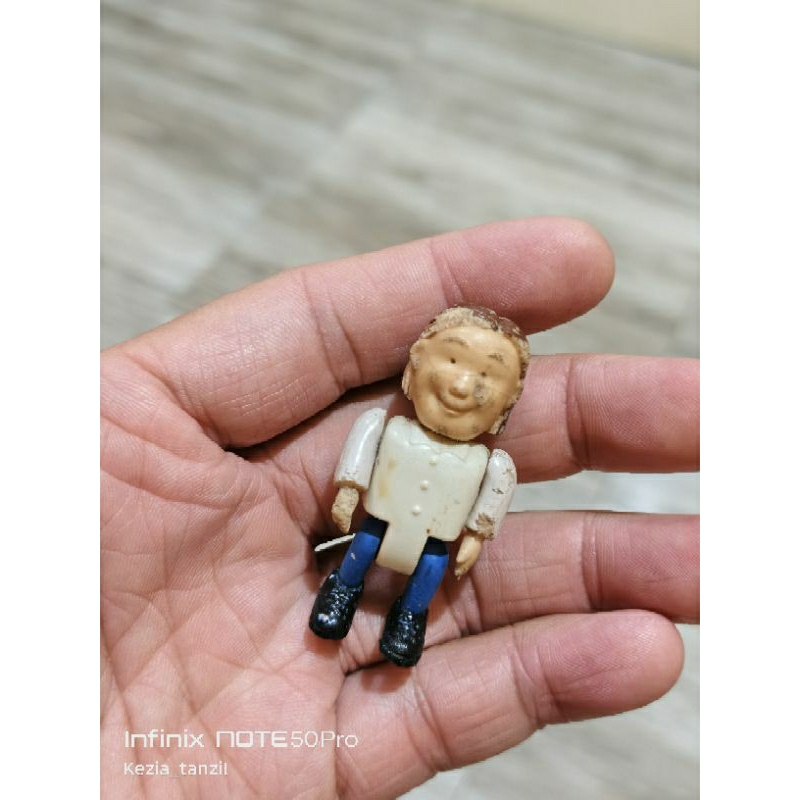 JUALAN ACTION FIGURE FIGUR MINI ORANG HUMAN ARTIKULASI PUTIH WHITE KAKEK SENIOR OLDMAN OLD MAN MEN U