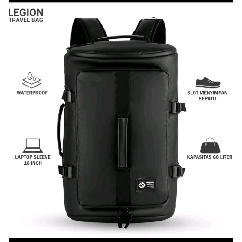 Tas travel bag slingbag Duffle bag ransel backpack pakaian mudik