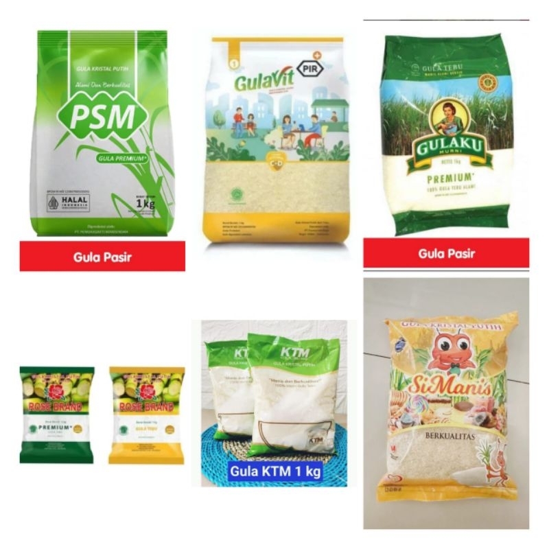 

gula kemasan 1kg