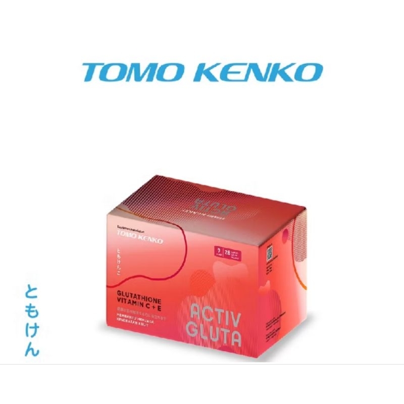 TOMO KENKO ACTIVGLUTA GLUATHIONE 500 MG,VITAMIN C,& VITAMIN E