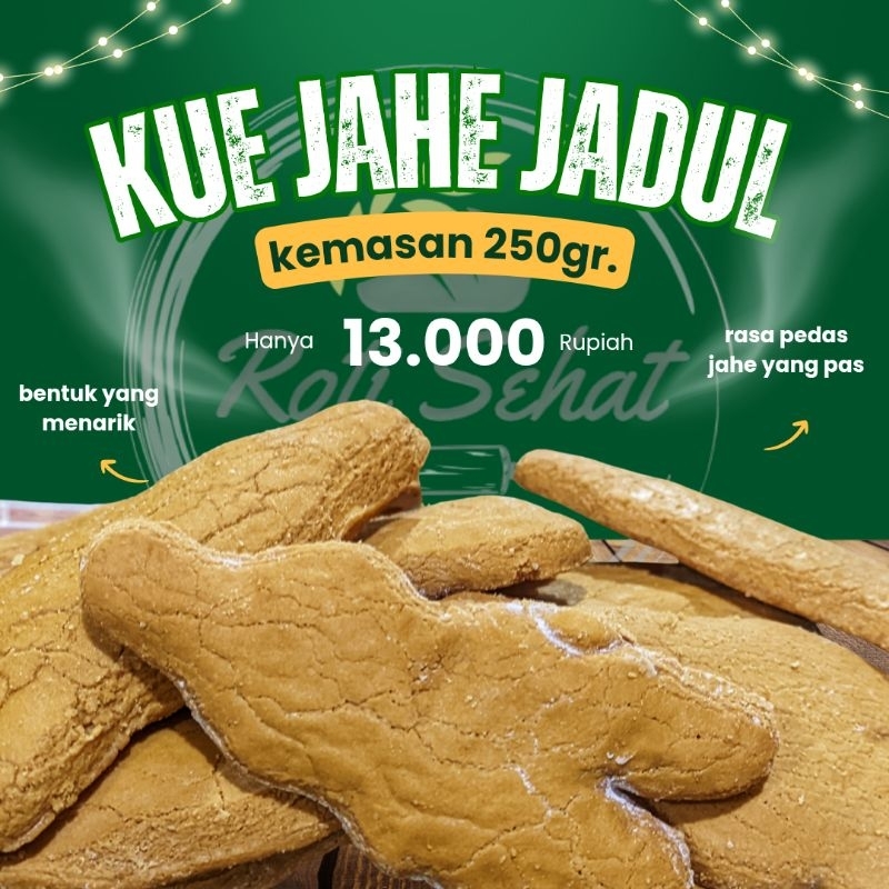 

KUE KERING ROTI JAHE kemasan 250gr.