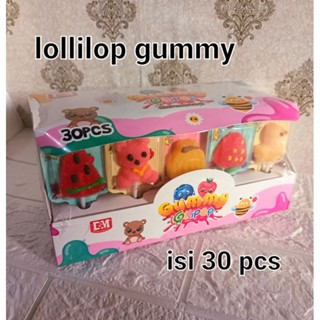 

LOLLIPOP GUMMY isi 30 pcs per BOX