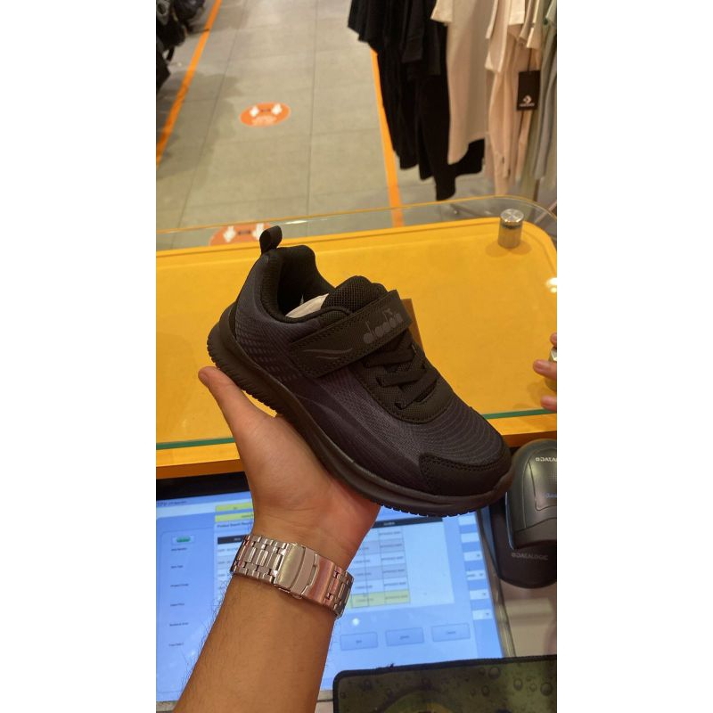 sepatu anak diadora gabana hitam sale