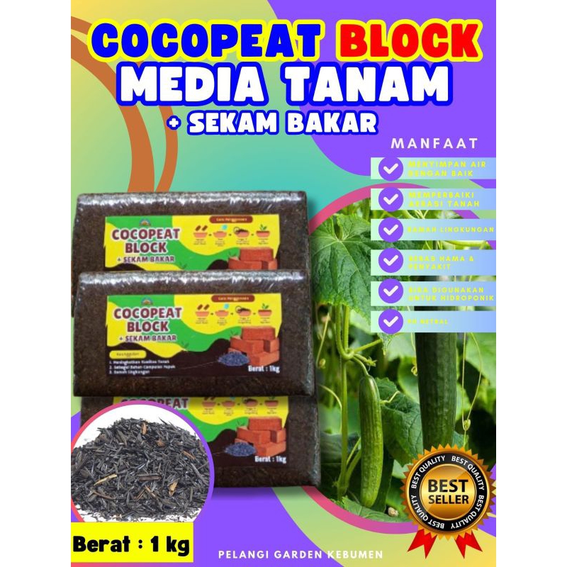 DIJAMIN ASLI  Cocopeat Fellagro
