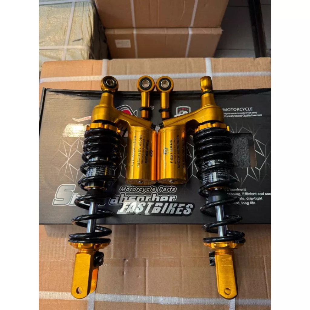 Shockbreaker Shock Copy Yss Double Tabung Atas 280mm 320mm 340mm Matic Bebek Rx King/ Megapro/ Supra