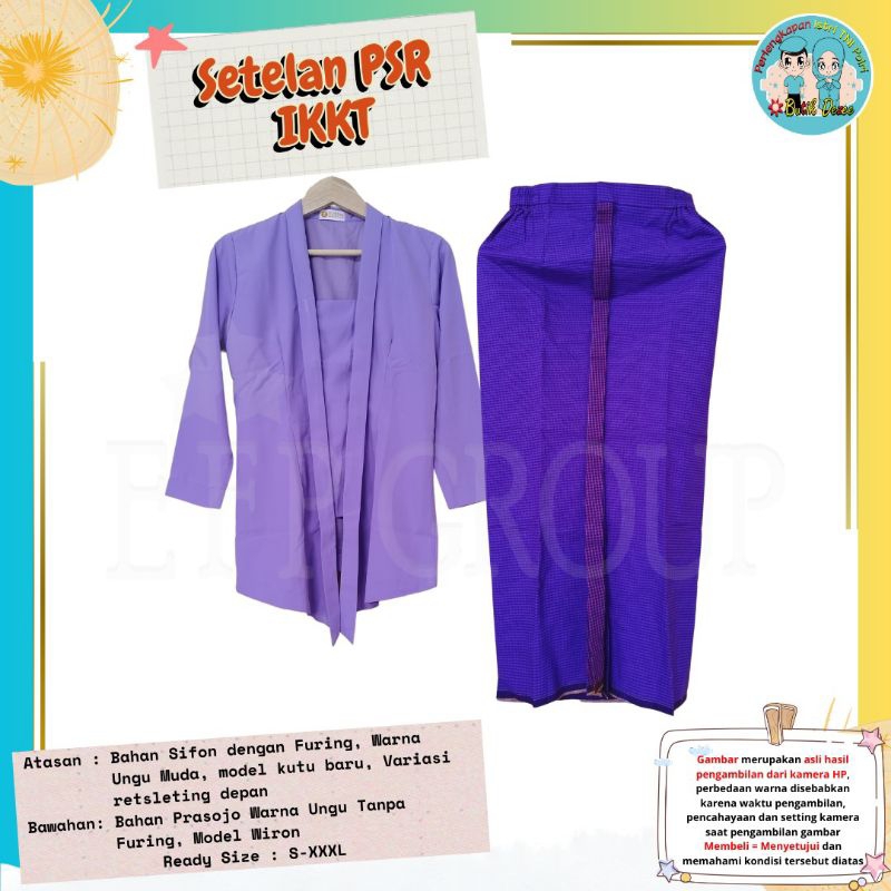 SETELAN PSR IKKT BAHAN SIFON LURIK PRASOJO
