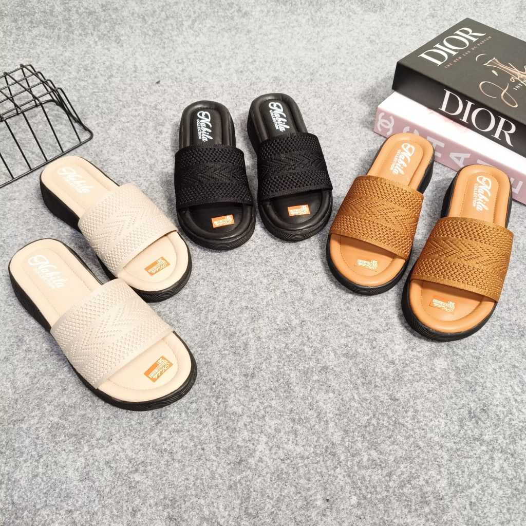 Sandal Sol Rajut Wanita Dewasa Nabila 03
