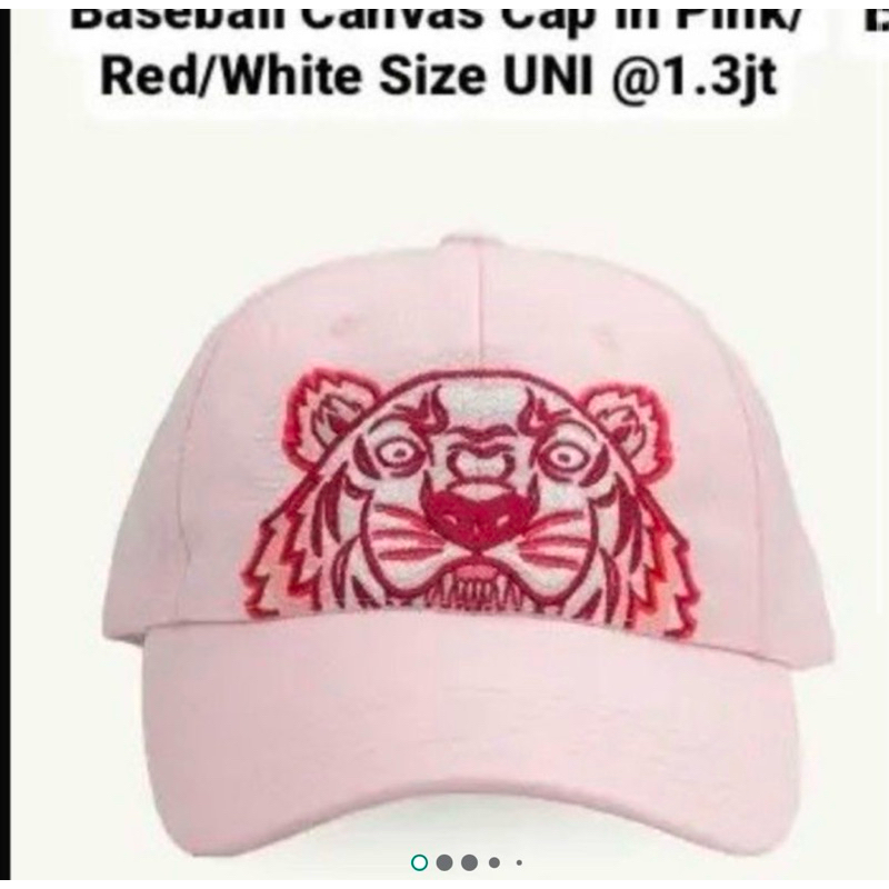 topi kenzo pink
