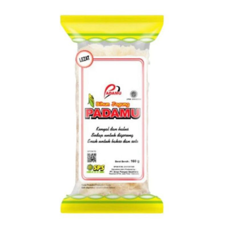 

PADAMU BIHUN JAGUNG 1 BALL= 24Pcs 160gram