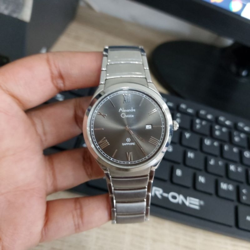 PRELOVED JAM TANGAN PRIA ALEXANDRE CHRISTIE AC8561 AC 8561 ORIGINAL SECOND