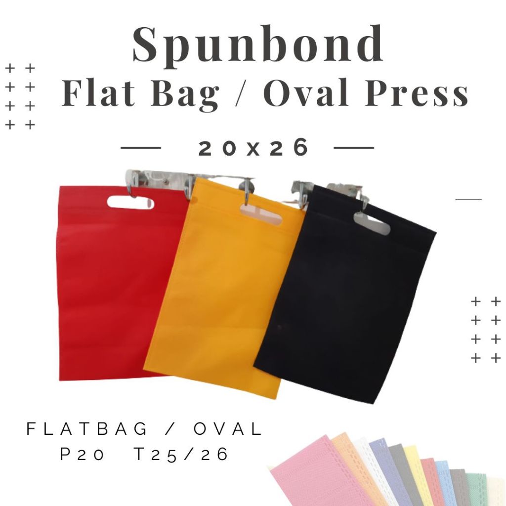 

Harga PER Kodi pahe ( PAket HEmat ) Goodie Bag Oval uk 20x26 70gsm/ tas spunbond