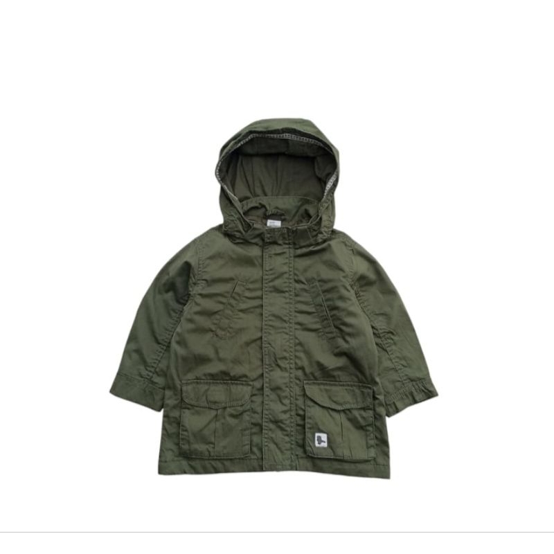 H.M kids jacket parka size 86 fit 1 th (P41xL33)