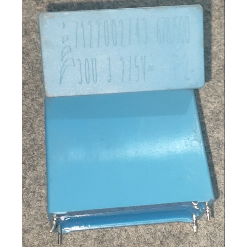 KAPASITOR 275V30UF UKURAN 5.6CMX3CM