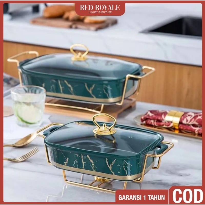 prasmanan mangkuk vicenza  FREE PEKING KAYU keramik Marble tempat penyimpanan makanan lauk pauk samb