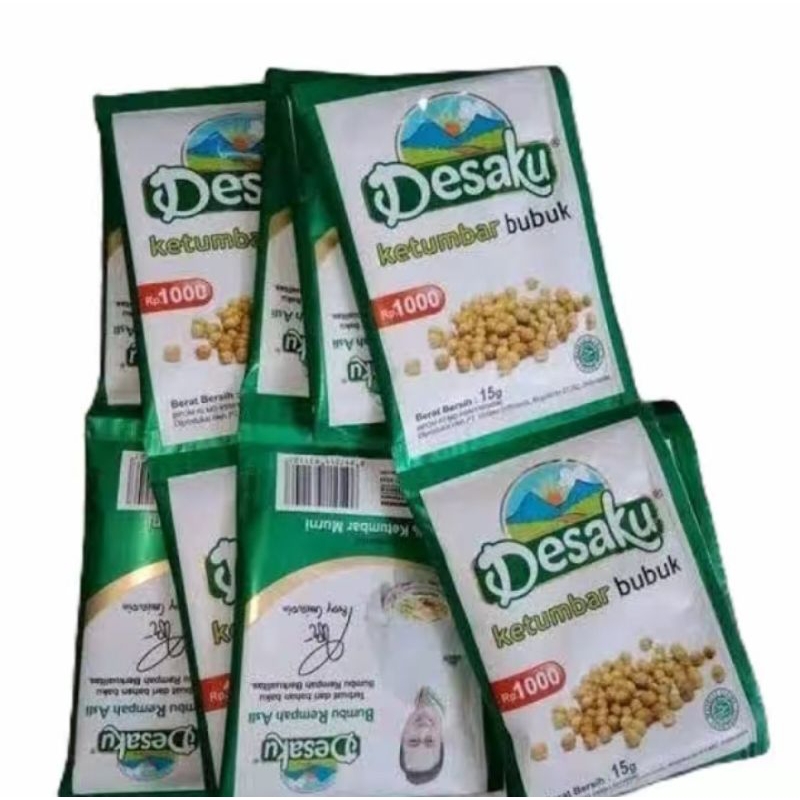 

Ketumbar bubuk sachet desaku 1 renceng