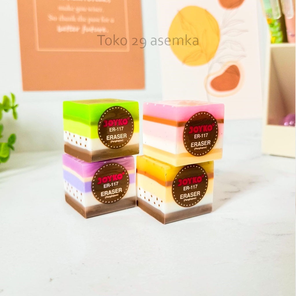 

PENGHAPUS KUE JOYKO ALAT TULIS ERASER MAKANAN MANIS DESSERT LUCU HAPUSAN UNIK MAKANAN COD